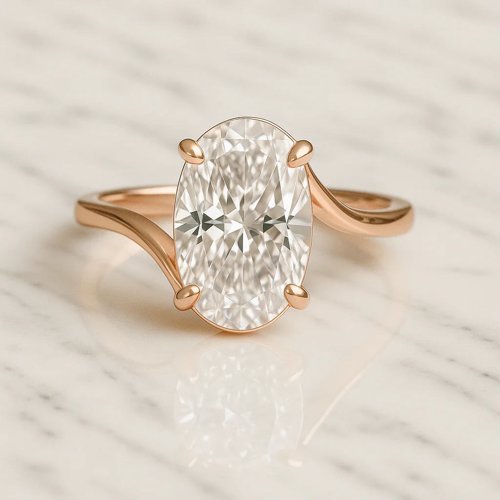 Prague - 5.9 Carat Oval - Image 3