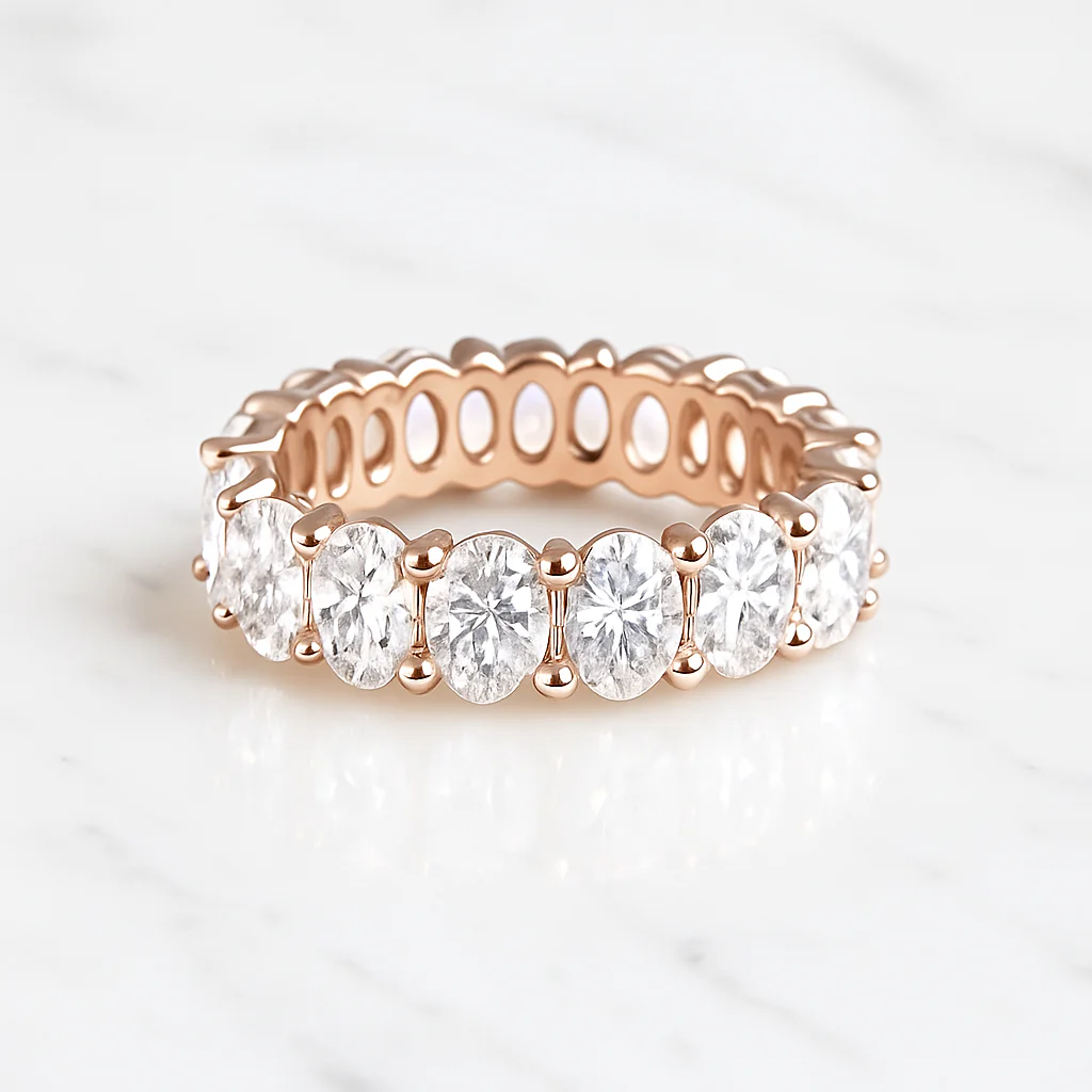 Tokyo - 4.8 Carat Oval Band - Image 3
