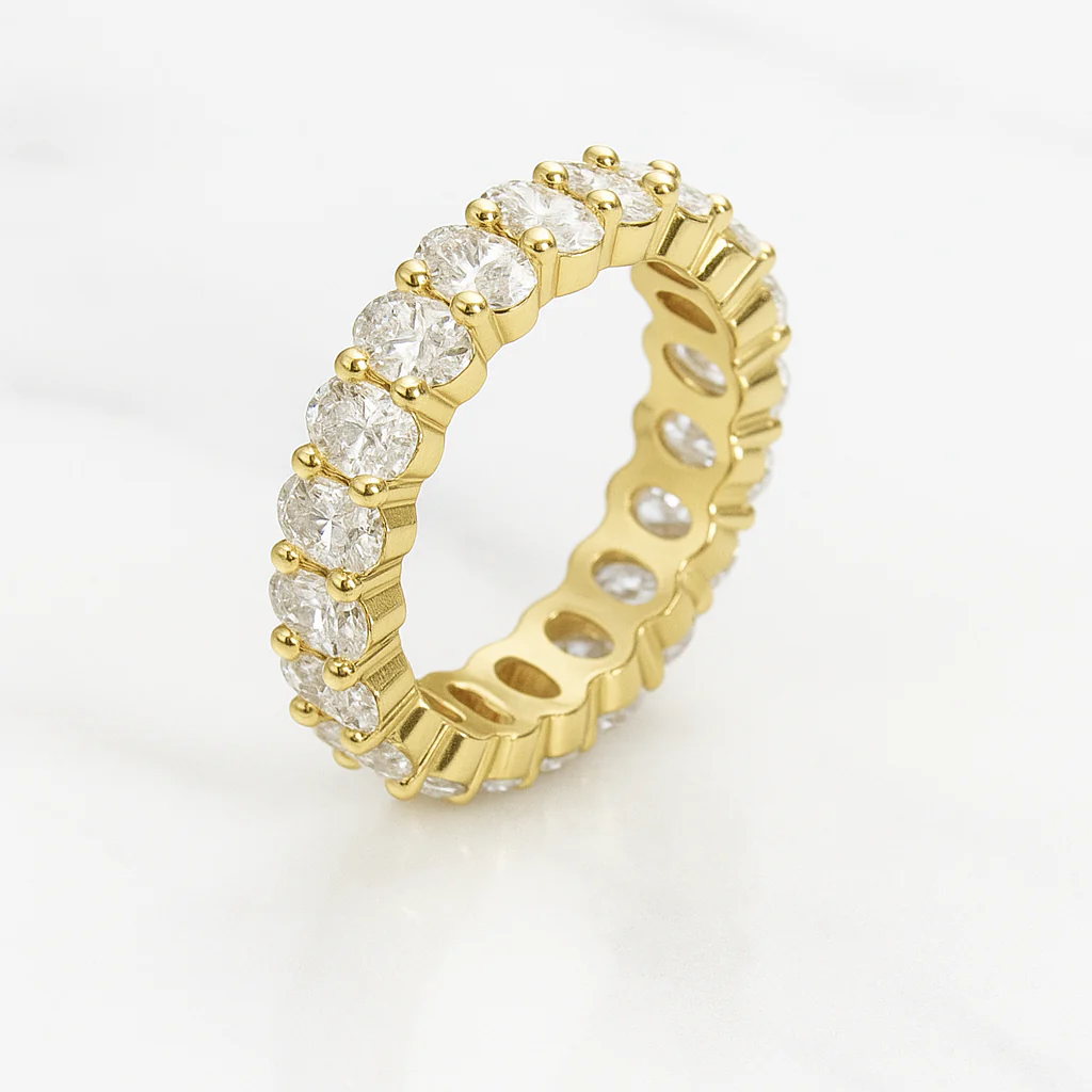 Tokyo - 4.8 Carat Oval Band - Image 6