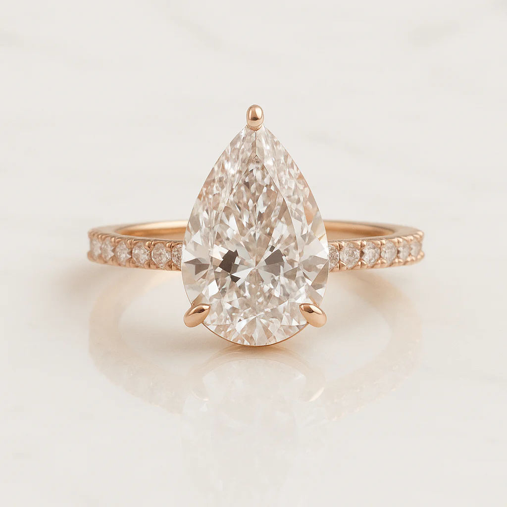 Venice - 4.6 Carat Pear - Image 3