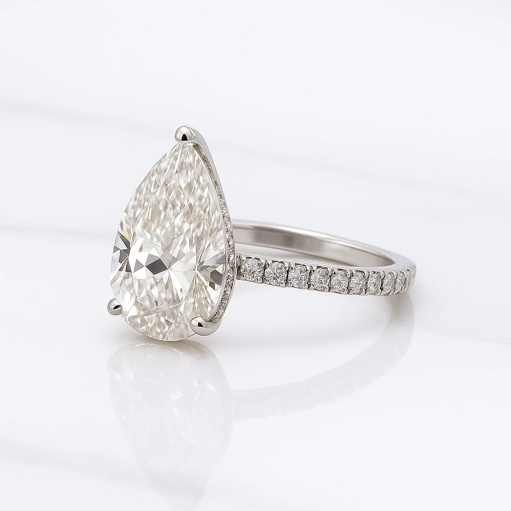 Venice - 4.6 Carat Pear - Image 4
