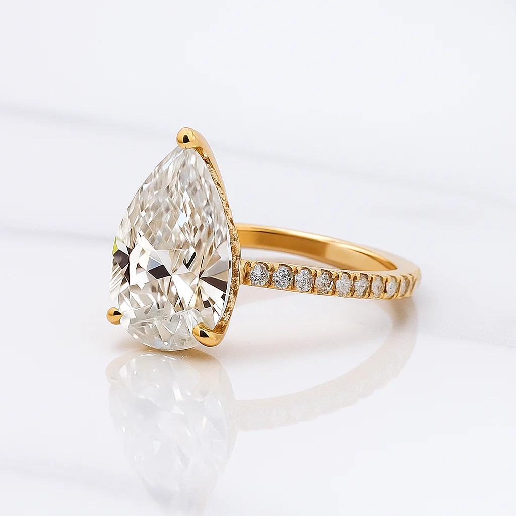 Venice - 4.6 Carat Pear - Image 5